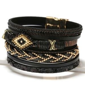 🆕 Multi-layer magnetic clasp bracelet.